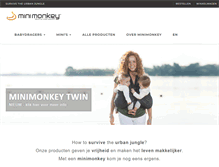 Tablet Screenshot of minimonkey.com